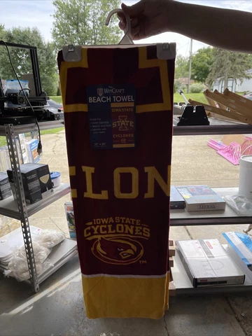 NCAA Iowa State Cyclones  - Beach Towel  30" x 60" Cover