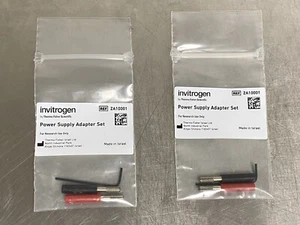 Invitrogen ZA10001 Novex Power Supply Adapters Qty: 2 New - Picture 1 of 4