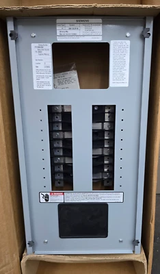 Nuevo panel interior Siemens 250 amperios terminal principal 208Y/120 VAC 3P/4W P1X18MC250C Foto 1 de 4