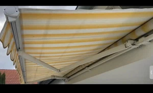 Warema elektrische Markise 5x3 m, Windwächter - Bild 1 von 4