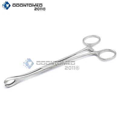 ODONTOMED2011 ODM Forester SPONGE FORCEPS Body Piercing Pliers Tool, NEW-Sloted,1 Piece