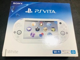 【Unused】Sony PS Vita PCH-2000 ZA12 Slim White Wi-Fi Model Console Rare from JP