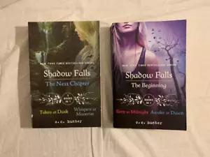 Lot 2 Shadow Falls 1-4 C C Hunter Paperback 2 in 1 - Picture 1 of 3