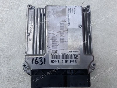 DME 7565300 CENTRALINA MOTORE BMW E83 X3 E85 Z4 2.0i 110 KW 0261201160 MEV9.2 - Imagem 1 de 4