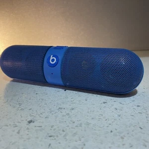 Bluetooth Speaker Pill Shaped - Blue - No Brand - 2.0 Channel - Picture 1 of 5