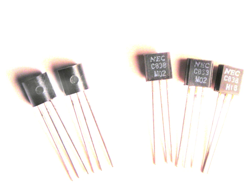 2SC838  "Original" NEC Transistor 2 pcs - Image 1 of 1