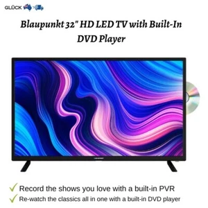 Blaupunkt 32" LED TV with Built-In DVD Player HD Television HDMI USB Remote New - Picture 1 of 5