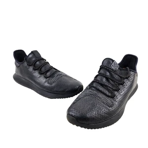 Men's Size 13 US - Adidas Tubular Shadow Sneakers Shoes Black Leather BB8823 - Picture 1 of 7