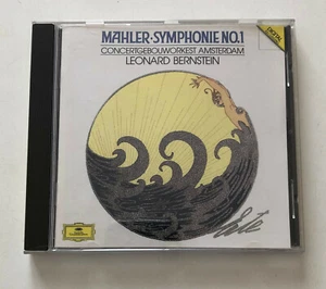 RARO CD 427 303-2 DG DIGITAL LEONARD BERNSTEIN MAHLER SYMPHONIE No. 1 1989 AMSTE - Imagen 1 de 3