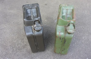 2x , 5l Liter Blech Kanister Reservekanister Stahl Blechkanister BAT DDR - Bild 1 von 11