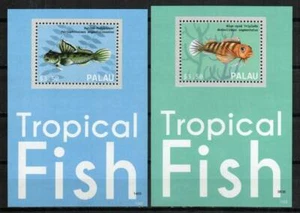 Palau Stamp 1157-1158 - Tropical Fish - Picture 1 of 1