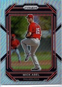 2023 Panini Prizm #40 Mick Abel Philadelphia Phillies Silver