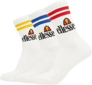 Ellesse Pullo 3 Pack Socks White / Coloured Size UK 4-8 - Picture 1 of 2