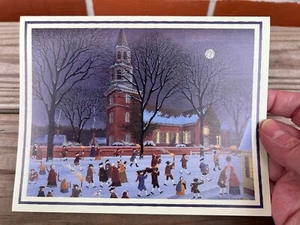 Lang Christmas Peace In Williamsburg 7 Holiday Cards Vintage James Wallace Baker - Picture 1 of 8