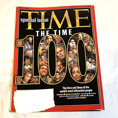 Time Magazine April 26 2004 Time 100 Special Issue Influential People - Image 1 of 4