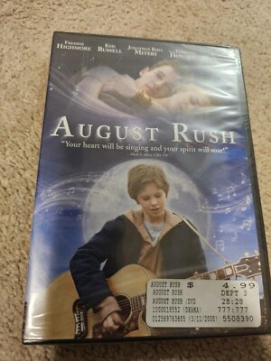 August Rush (DVD, 2007) BRAND NEW! SEALED Keri Russell, Robin Williams - Image 1 of 3
