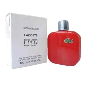 Lacoste Eau de Lacoste L.12.12 Rouge Energetic EDT 100ml, pour homme, new - Imagen 1 de 1