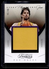 2013-14 Panini Timeless Treasures Every Player Game Jersey Pau Gasol /49 Los