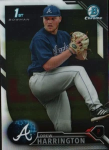 Bowman Draft 2016 cromo #BDC-37 - Drew Harrington - Atlanta Braves 16-107 - Imagen 1 de 2