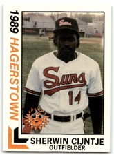 1989 BEST HAGERSTOWN SUNS SHERWIN CIJNTJE HAGERSTOWN SUNS #7