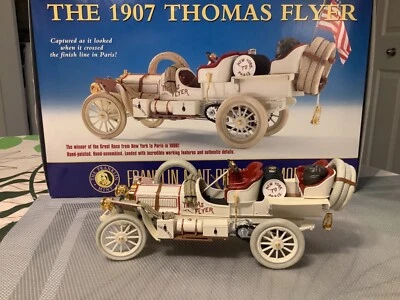 Coche modelo diecast Franklin Mint 1:24 1907 Thomas Flyer Nueva York París Foto 1 de 4