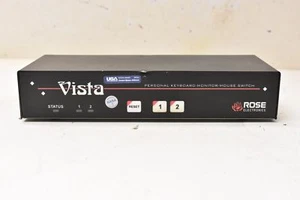 Rose Vista KVM-2PCA Personal Keyboard-Monitor-Mouse Switch - Picture 1 of 3