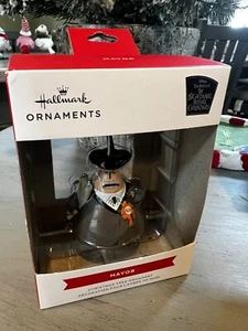 NEW Hallmark Christmas Tree Ornament Nightmare Before Christmas The Mayor NIB - Picture 1 of 2