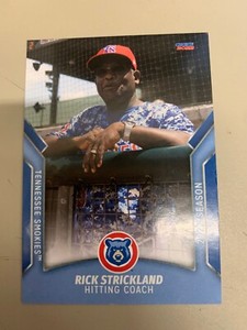 Rick Strickland 2022 Tennessee Smokies Team Card