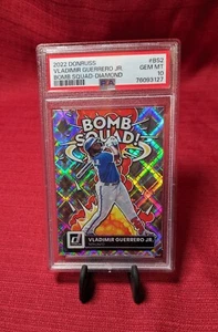 2022 Donruss Bomb Squad Vladimir Guerrero Jr Diamond Parallel PSA 10 - Picture 1 of 2