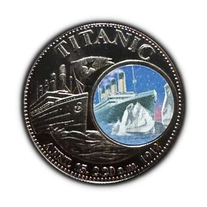 ZAMBIA. 1998, 1000 Kwacha - R.M.S. Titanic, Iceberg Before Impact - Picture 1 of 3