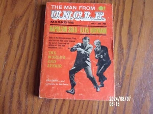 THE MAN FROM UNCLE Magazine Vol. 1, no. 4 - May, 1966 The World's End Affair Gd - Imagen 1 de 2