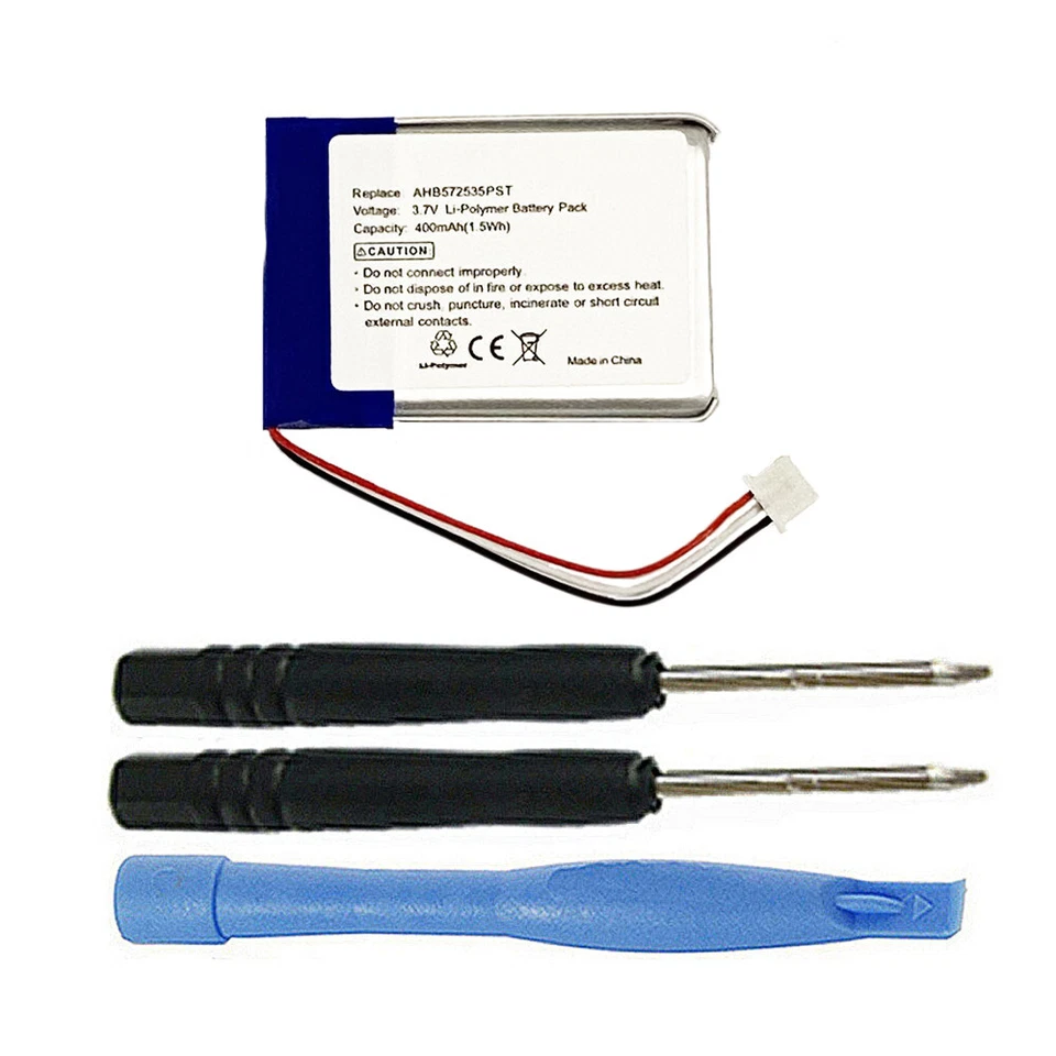 Repuesto de batería 400 mAh AHB572535PST para auriculares inalámbricos Jabra Evolve 75 Foto 1 de 4