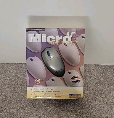 Micro Scroll Mouse Innovations Wired  PD96i  NEW IN BOX - Image 1 of 3