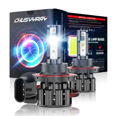 Kits de lâmpadas de faróis de LED 2x 9008/H13 6000K para Nissan NV200 2016-2020 - Imagem 1 de 4