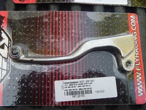 NEW Fly Racing Polished Clutch Lever 126-002 for Kawasaki KX250 KX450 and RMZ250 - Picture 1 of 1
