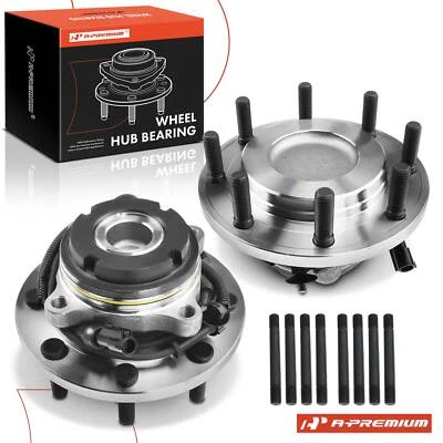 2x Conjunto de Rolamento de Cubo de Roda Frontal para Ford F-250 350 450 550 Super Duty - Imagem 1 de 4