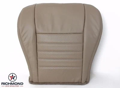 1999-2004 Ford Mustang Saleen S281 V8 GT -Driver Bottom Leather Seat Cover TAN - Image 1 of 4
