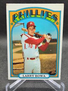 1972 Topps Baseball #520 Larry Bowa Philadelphia Phillies Baseball Card