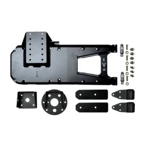 EVO 3032B HD Hinged Tire Carrier- Black For 2018-2023 Jeep Wrangler JL/JLU - Picture 1 of 1