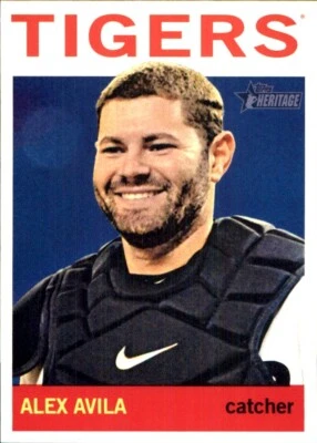 2013 Topps Heritage #19 Alex Avila DETROIT TIGERS - Image 1 of 2