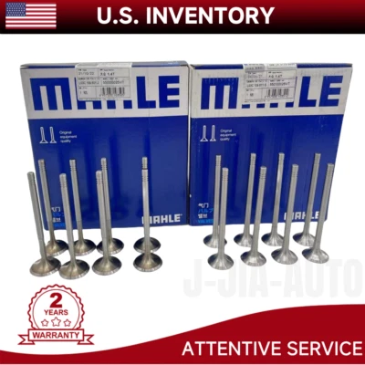 16PCS Intake Exhaust Valves Mahle For VW Tiguan Passat CC Audi A1 A3 036109611AE - Image 1 of 4
