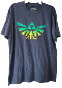 The Legend of Zelda Tagless Blue - TAGLIA LARGE T-shirt manica corta uomo unisex - Foto 1 di 4
