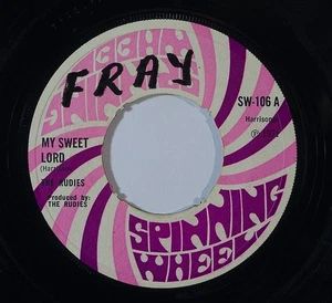 Reggae 45 RUDIES My Sweet Lord/Devil's Lead Soup on Spinning Wheel UK VG+/NM - Picture 1 of 1
