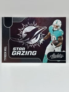 2022 Panini Absolute Star Gazing Insert Tyreek Hill #SG-20 Dolphins NM - Picture 1 of 2