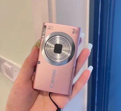 Canon PowerShot A2400 IS 16.0MP 5x optical zoom Compact Digital Camera pink - Image 1 of 3