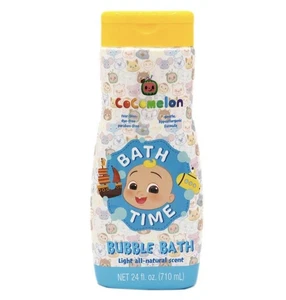 Cocomelon Bath Time Bubble Bath Light- All Natural Scent Net 24 FL OZ (710ml) - Picture 1 of 2