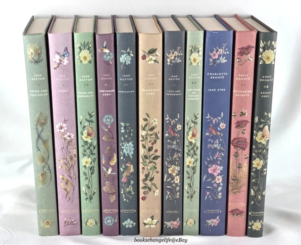 Jane Austen & The Brontes 11 Cranford Collection Classics: Pride & Prejudice +10 Foto 1 de 4