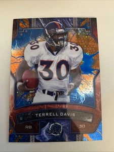 2024 Topps Resurgence Terrell Davis Blue Orange Spark #33 Denver Broncos - Picture 1 of 2