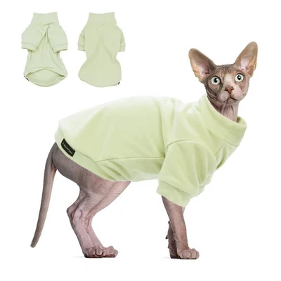 Suéter Sphynx Gato Suave Leopardo Sin Pelo Gato Ropa Suéter Gato Camisa Foto 1 de 4