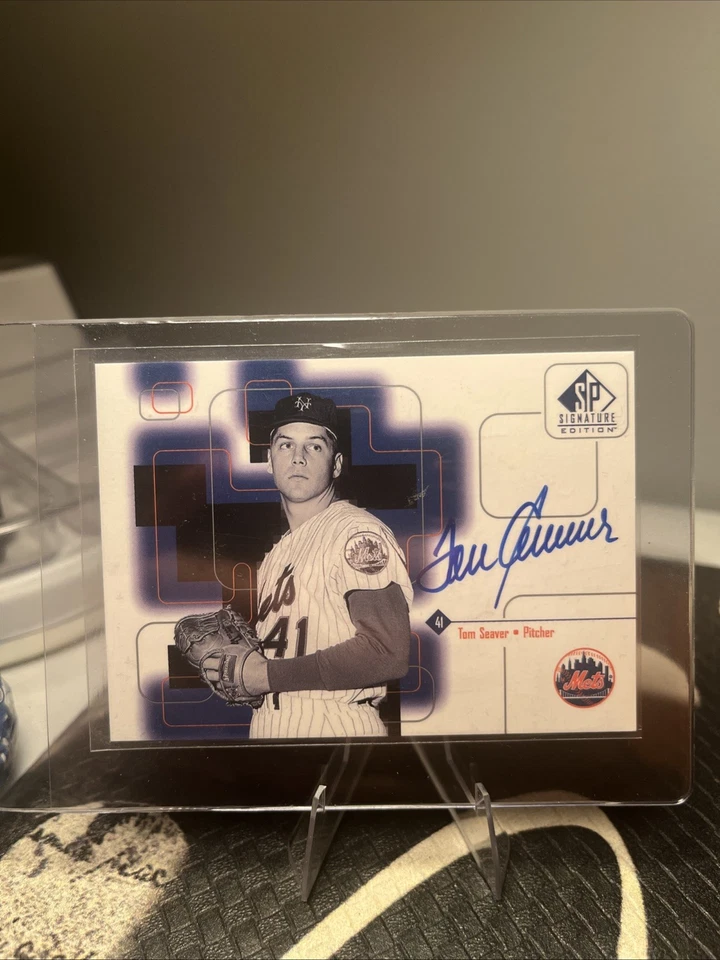 SP Signature Edition 1999 - Autógrafos Tom Seaver #TSE (AU) Foto 1 de 2